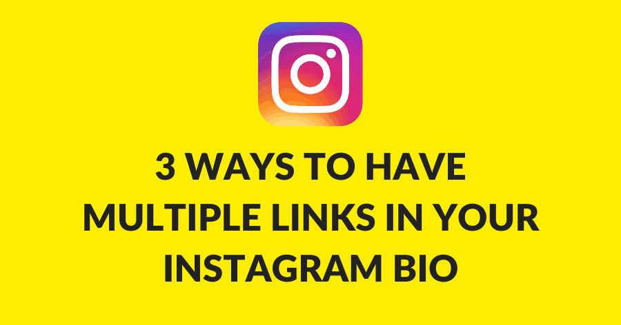 3 ways to have multiples links in your Instagram bio | Charelle Griffith