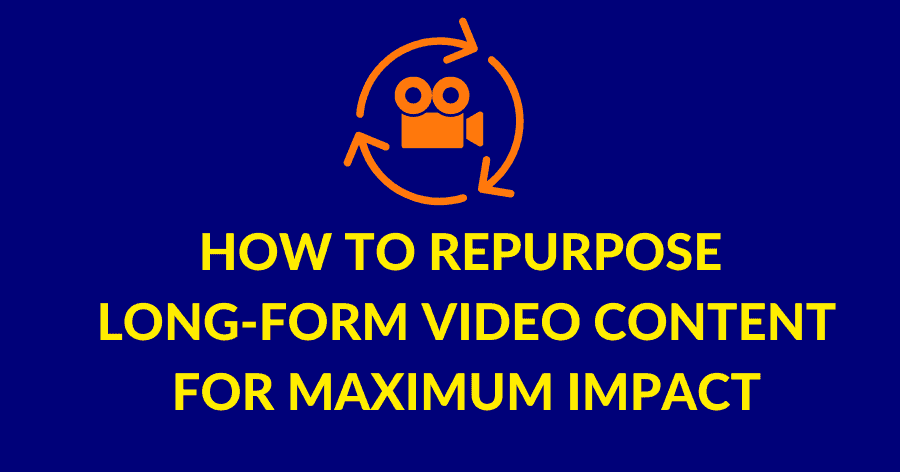 Find out how to repurpose long-form video content material for max influence